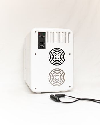Mini réfrigérateur 10L - Réfrigérateur cosmétique avec fonction chaud et froid Blanc 5