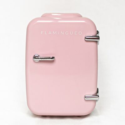 Tragbarer Kühlschrank Kühlschrank 4L für Kosmetik Farbe Pink
