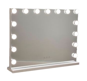 Miroir de Maquillage Lumière Grand Miroir Hollywood 15 Ampoules 1
