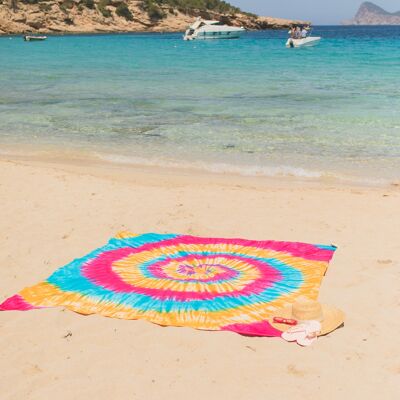 Wall Tapestry Room Decoration Tie-Dye Beach and Pool Towel