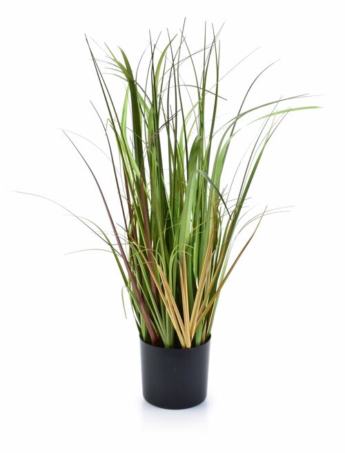 Artificial flower, decorative grass in a pot a65cm