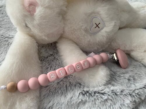 Pastel Personalised Fully Customisible Dummy Clip / sku1124
