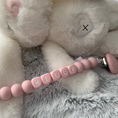Pastel Personalised Fully Customisible Dummy Clip / sku1124