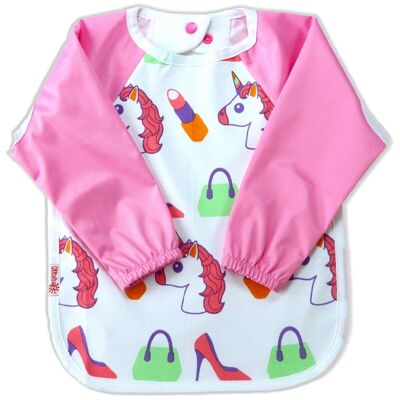 Sleeve bib Girly Stuff - baby/toddler bib - size S