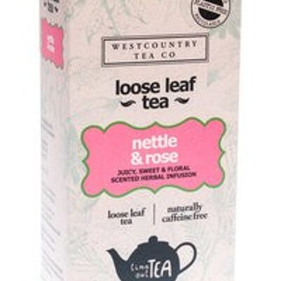 Brennnessel & Rose Tee mit losen Blättern