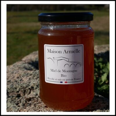 Organic Mountain Honey 375g