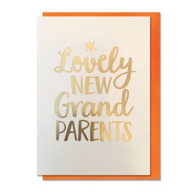 Greeting Card - Lovely New Grandparents