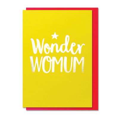Greeting Card - Wonder Womum