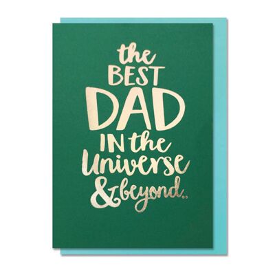 Greeting Card - Best Dad in Universe