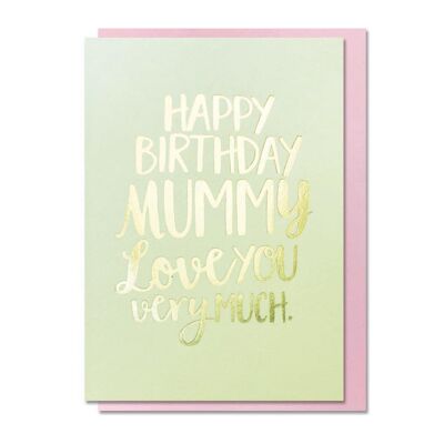 Greeting Card - Birthday Mummy