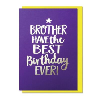Greeting Card - Brother Birthday