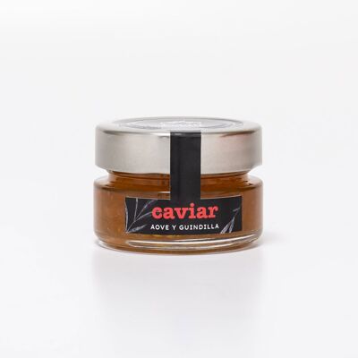 Caviar de aove con guindilla