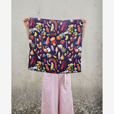 Orchard handkerchief 63 x 63 cm.