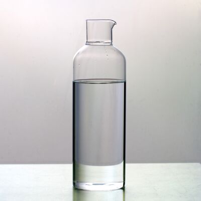 Bottiglia di vetro di design da 900 ml