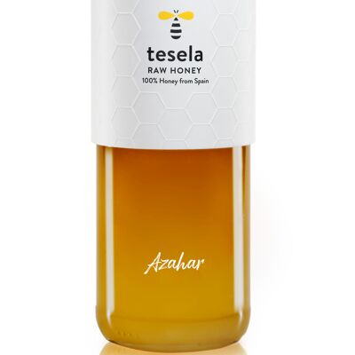 TESELA Premium Miel Cruda de Azahar - 480g