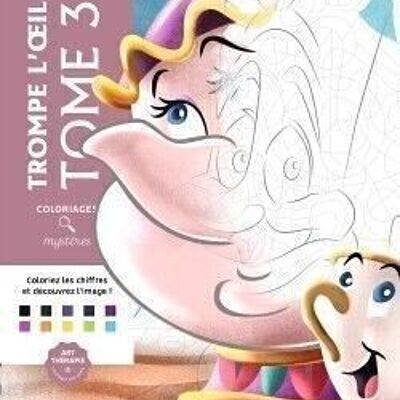 COLORING BOOK - COLORING Mysteries Trompe l'oeil volume 3