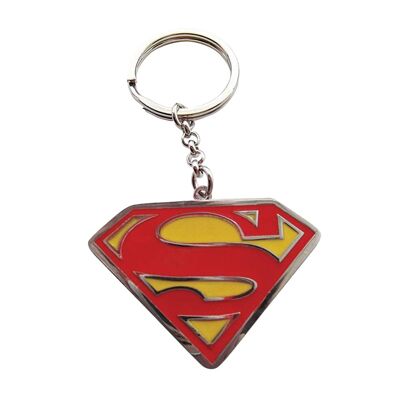 Llavero con logotipo de Superman de DC