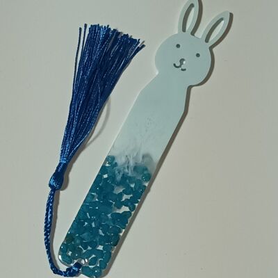 Bookmark from liquid glass