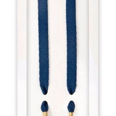 Navy Gold - Shoelaces