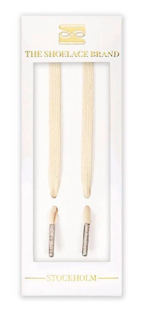 Stockholm White - Shoelaces