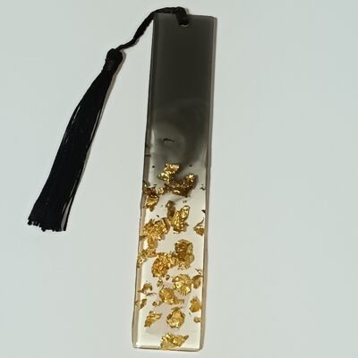 Bookmark from liquid glass