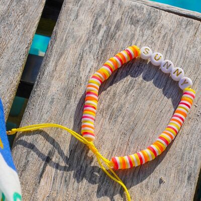 Heishi bracelet SUNNY beads 6 mm