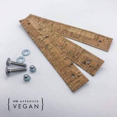 Griffe für die Ikea Kinderküche (vegan) natur