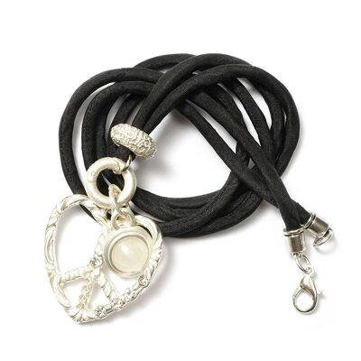 Chain Design 1169, Black Silk 88 SilverShiny
