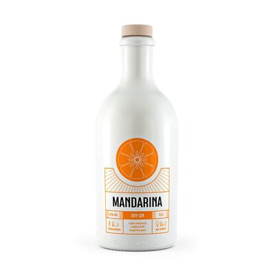 Mandarina Dry Gin, 0,5 litres, 41% vol
