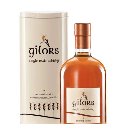 Gilors Single Malt Whisky Sherry Duett, 0,5 Liter, 46,4% vol