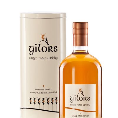 Gilors Single Malt Whisky Islay Cask Finish, 0,5 Liter, 45% vol