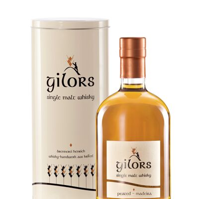 Gilors Single Malt Whisky Tourbé Madère, 0,5 litres, 45,3% vol