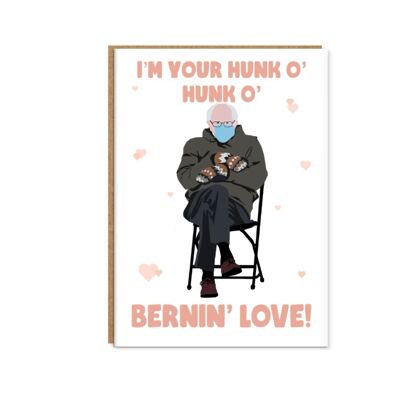 Bernin' Love, carte Saint Valentin