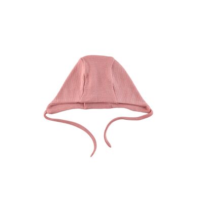 FIL AMBRE | double couche | CAPOT | Rose des cendres | 0-6M