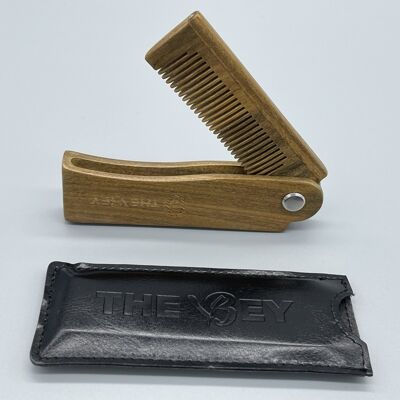 Sandalwood Pocket Folding Comb