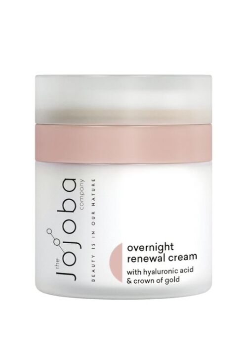 Natural nourishing night cream for dry skin - With hyaluronic acid