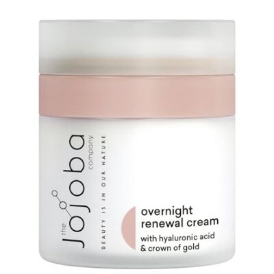 Natural nourishing night cream for dry skin - With hyaluronic acid