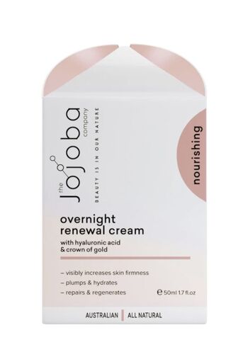 Natural nourishing night cream for dry skin - With hyaluronic acid 2
