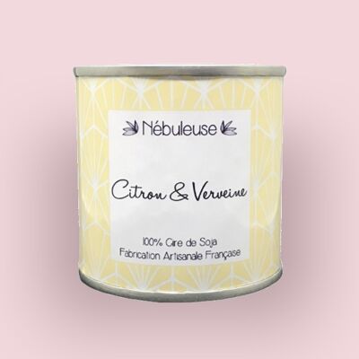 Bougie Pot de Peinture - Citron & Verveine - 100g