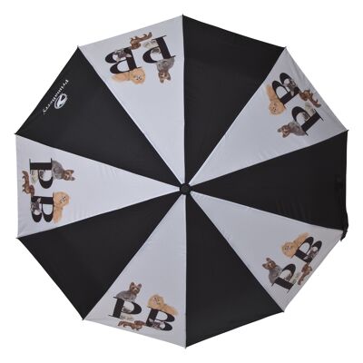 DogMania winddichter Regenschirm, tragbar