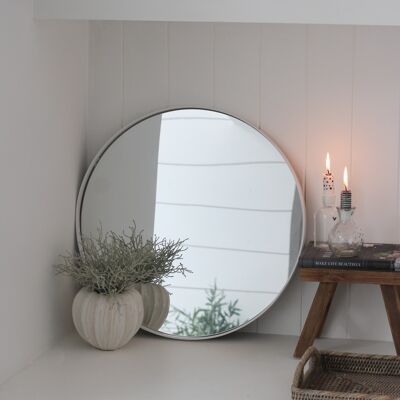 White Iron Mirror