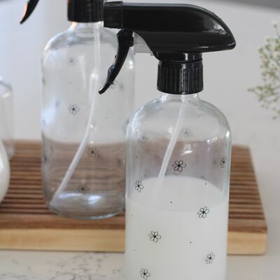 Clear Spray Bottle Set - Various Styles - Floral