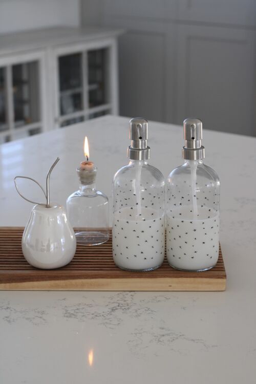 Clear Soap Bottle Set  - Starry