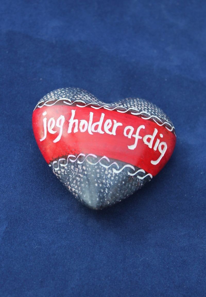 Buy wholesale Heart medium jeg holder af dig soapstone