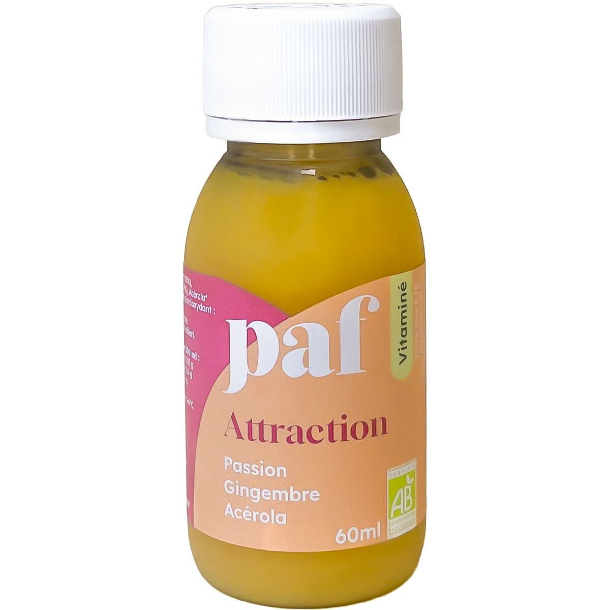 Passion Shot allo Zenzero Biologico - Attrazione 60ml