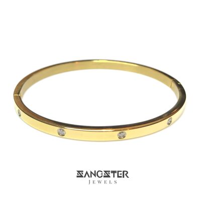 Pavé Gold Womens Bracelet ,  SKU101