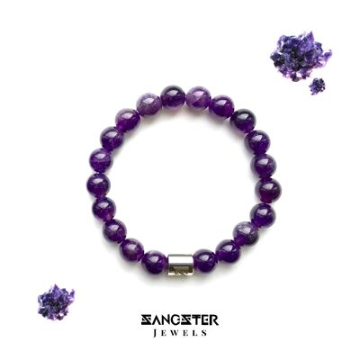 Amethyst Invrs Womens Bracelet ,  SKU137