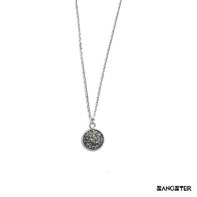 Silver Crystal Womens Pendant Necklace ,  SKU218