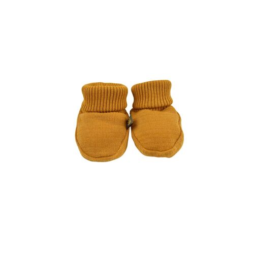 AMBER YARN | BOOTIES | Mustard Sunset | 6-12/18M