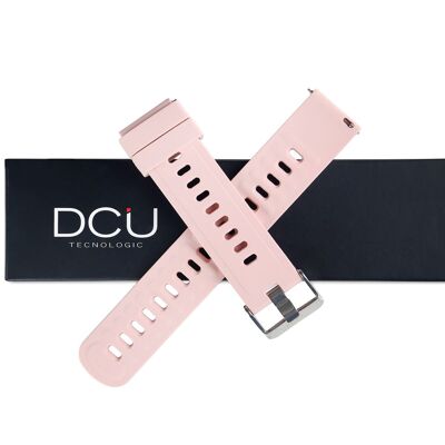 19mm pink silicone strap for Metal 23